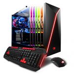 iBUYPOWER Extremely Gaming PC Desktop AM900Z – Intel i7-7700K four.2GHz, Geforce GTX 1070 8GB, 16GB DDR4 RAM, 1TB 7200RPM HDD, 240GB SSD, WIFI USB Adapter, Gentle Up Case, Take 10 Home, VR Ready, Dusky