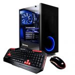iBUYPOWER Gaming Pc Desktop PC  AM901Z Intel i7-7700 3.6GHz, NVIDIA Geforce GTX 1060 3GB, 8GB DDR4 RAM, 1TB 7200RPM HDD,  Wifi, Bring together 10, RGB, VR Fascinating