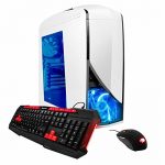 iBUYPOWER Gaming Desktop PC AM8140A AMD FX 6300 6-Core three.5 GHz, AMD Radeon RX 550 2GB, 8GB DDR3 RAM, 1TB 7200RPM HDD, Get dangle of 10, Gaming Keyboard & Mouse, White
