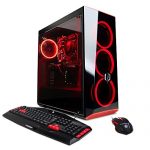 CYBERPOWERPC Gamer Xtreme VR GXiVR8040A5OPT Desktop Gaming PC (Intel i7+ 8700 Three.2GHz, 8GB DDR4, AMD RX 580 4GB, 1TB HDD+16GB Intel Optane Memory & Salvage 10 Residence) Murky