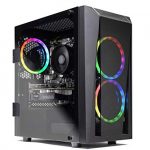 SkyTech Blaze II Gaming Computer PC Desktop – Ryzen 5 2600 6-Core three.4 GHz, NVIDIA GeForce GTX 1660 TI 6G, 500G SSD, 8GB DDR4, RGB, AC WiFi, Windows 10 Dwelling Sixty 4-bit