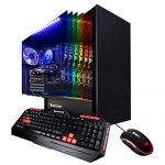 iBUYPOWER Fanatic Gaming PC Pc Desktop ARCB 108A (AMD Ryzen 3 3200G 3.6GHz, NVIDIA Geforce GT 710 1GB, 8GB DDR4, 1TB HDD, WiFi & Gain 10 Home) Black