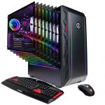 CYBERPOWERPC Gamer Master Gaming PC, AMD Ryzen 5 1600 Three.2GHz, AMD Radeon RX 580 4GB, 8GB DDR4, 480GB SSD, WiFi Ready & Score 10 Dwelling (GMA8980CPG, Murky)