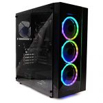 Periphio Gaming Desktop Computer Tower PC, Intel Quad Core i5 Three.1GHz, 8GB RAM, 128GB SSD + 1TB 7200 RPM HDD, Home windows 10, GeForce GTX 1650 4GB Overclocked Model Graphics Card RGB HDMI Wi-Fi (Renewed)