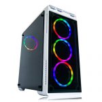 Gaming PC Desktop Pc White by Alarco Intel i5 three.10GHz,8GB Ram,1TB Exhausting Drive,House windows 10 professional,WiFi Ready,Video Card Nvidia GTX 650 1GB, 4 RGB Fans
